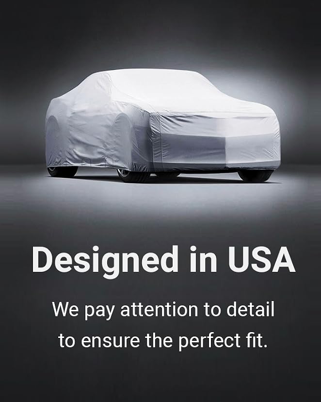 iCarCover 15-Layer Premium Car Cover (C10 Sedan & Coupe, Sky Gray) — image 3