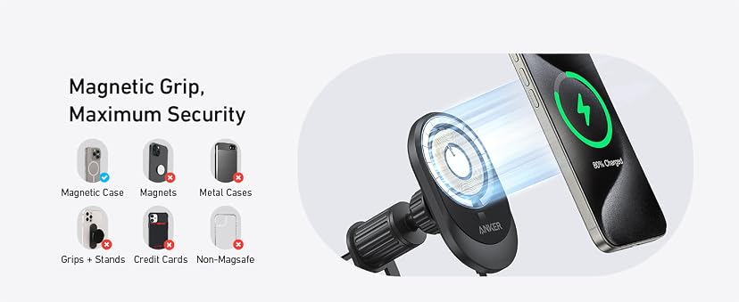 Anker Prime MagSafe Car Mount Charger — image 7
