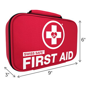 Swiss Safe 2-in-1 First Aid Kit (120 Piece + Bonus 32-Piece Mini Kit) — image 6