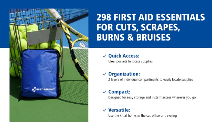 First Aid Only 299-Piece All-Purpose Emergency First Aid Kit (FAO-442) — image 2