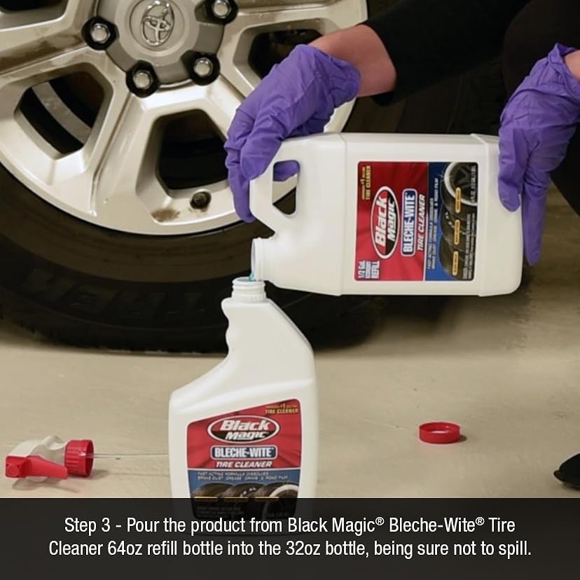 Black Magic Bleche-Wite Tire Cleaner — image 12