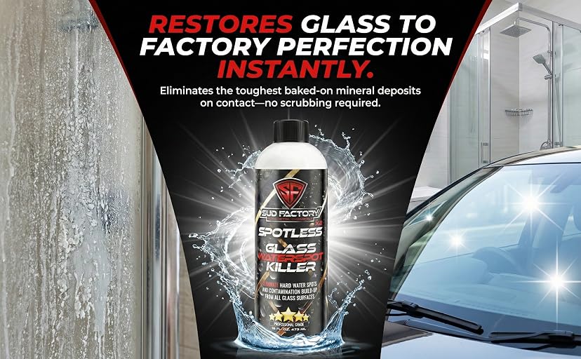 Sud Factory Spotless X2 Hard Water Spot Remover for Glass — image 1