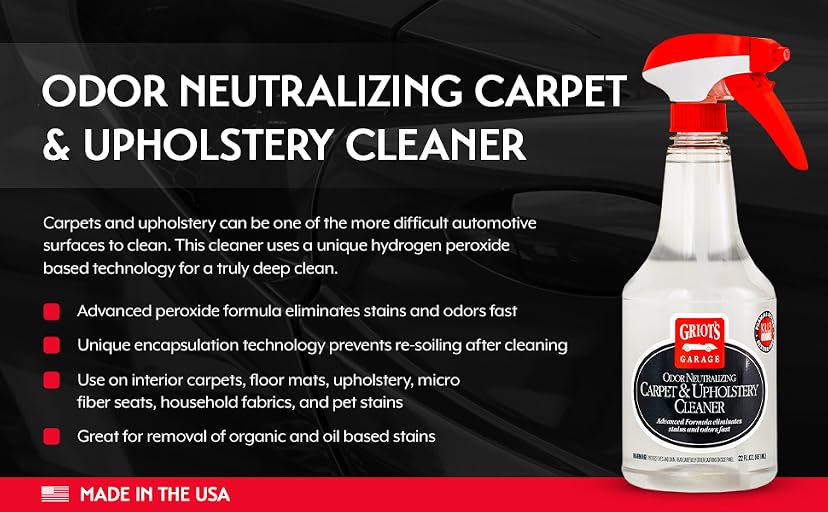 Griot's Garage Odor Neutralizing Carpet and Upholstery Cleaner — image 2