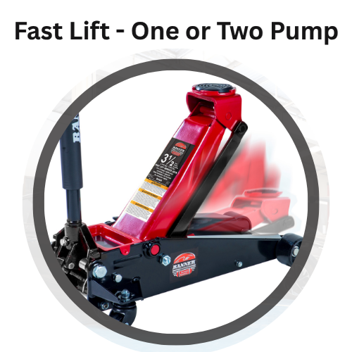 BLACKHAWK B6350 Fast Lift Service Jack, 3.5 Ton — image 6