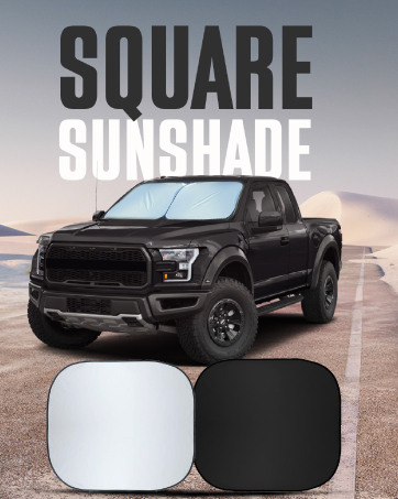 EcoNour Car Windshield Sunshade, Medium (64x32 Inches) — image 12