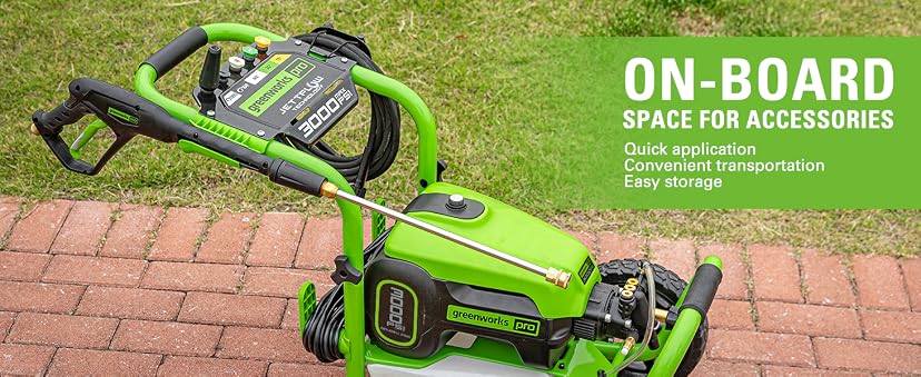 Greenworks PRO GPW3000 Brushless Electric Pressure Washer — image 2