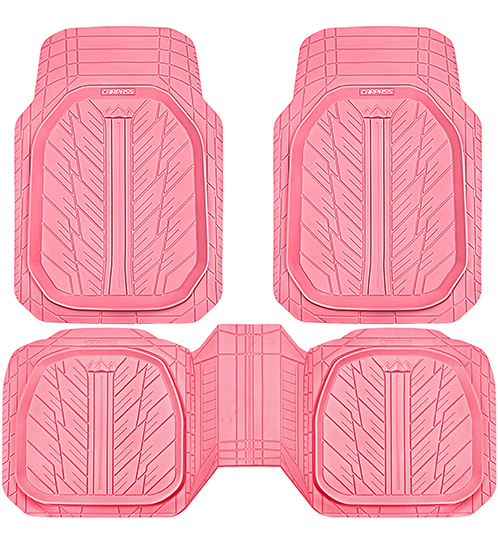 CAR PASS Heavy Duty Rubber Floor Mats 4-Piece Car Mat Set — image 6