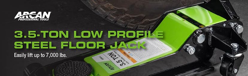 ARCAN 3-Ton Aluminum Low Profile Floor Jack (A20019) — image 1