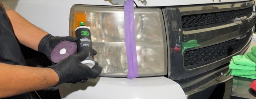 3D Car Care GLW Series Headlight Restore, 2-Step Kit — image 3