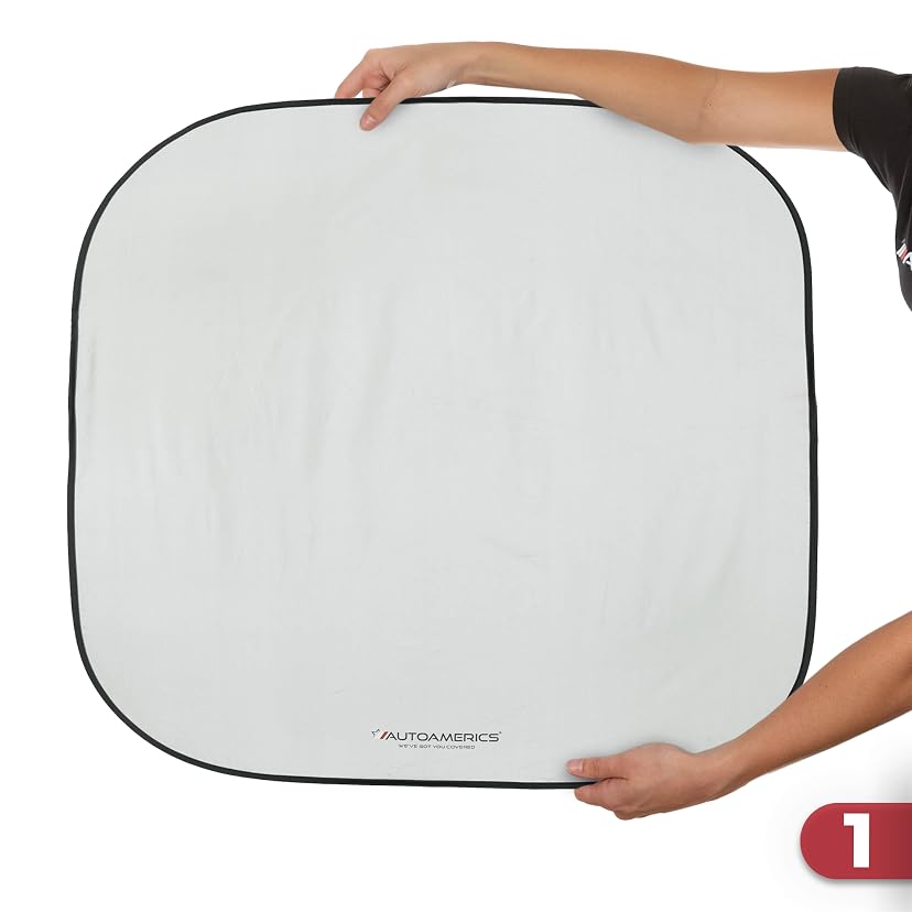 Autoamerics 2-Piece Windshield Sun Shade — image 4