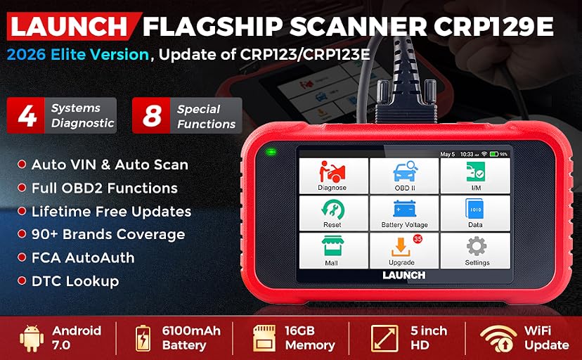 LAUNCH CRP129E OBD2 Scanner — image 10