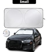 EcoNour Car Windshield Sunshade, Medium (64x32 Inches) — image 5