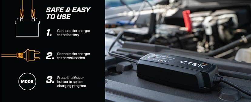 CTEK MXS 5.0 Battery Charger and Maintainer — image 6