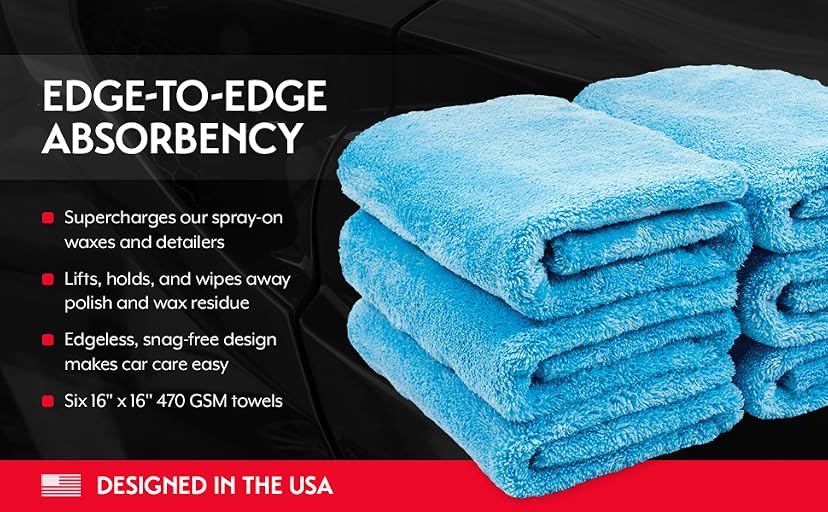 Griot's Garage Microfiber Plush Edgeless Towels — image 2