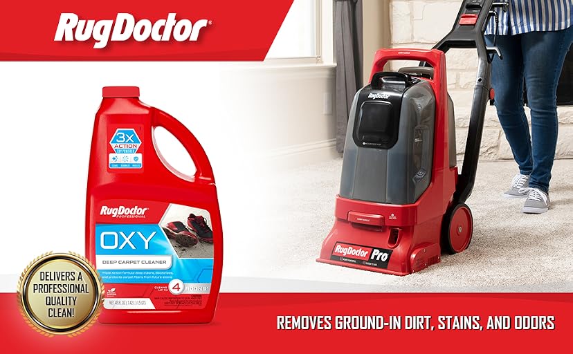 Rug Doctor Triple Action Oxy Deep Carpet Cleaner — image 1