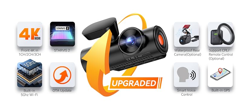 Vantrue N4 Pro 4K 3-Channel Dash Cam — image 7