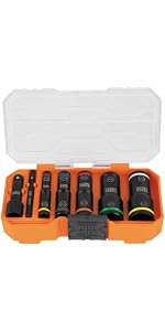 Klein Tools 69408G 8-Piece SAE Ratcheting Combination Wrench Set — image 9