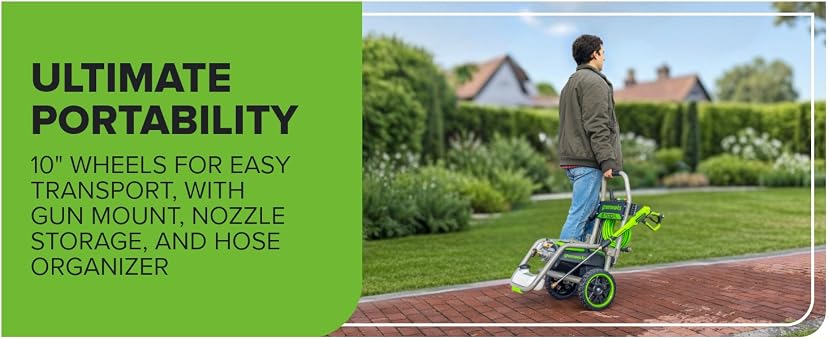 Greenworks Pro GPW2700 Electric Pressure Washer — image 7