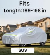 Favoto Sedan Car Cover, 6-Layer (Sedan 185-193 in) — image 7