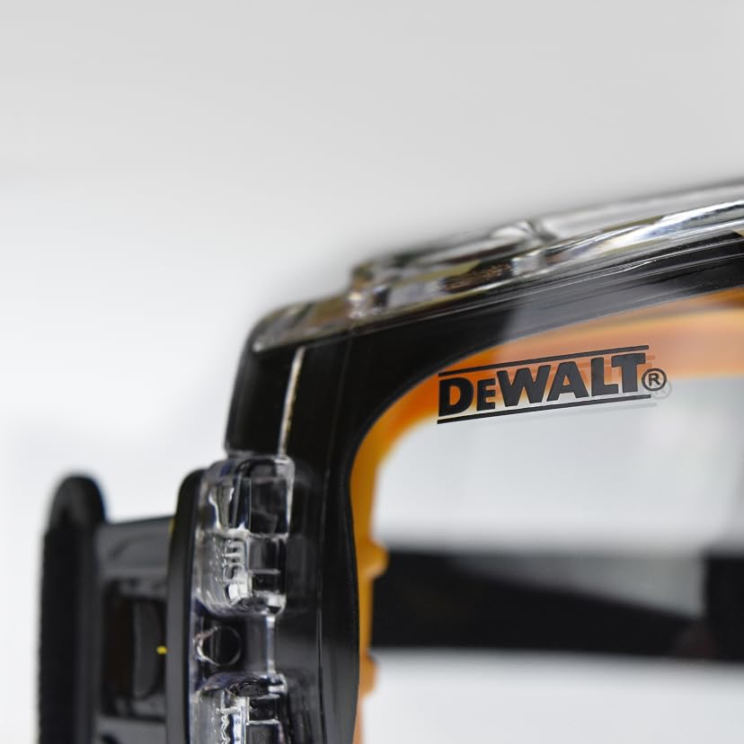 DEWALT DPG82-11 Concealer Clear Anti-Fog Dual Mold Safety Goggle — image 7