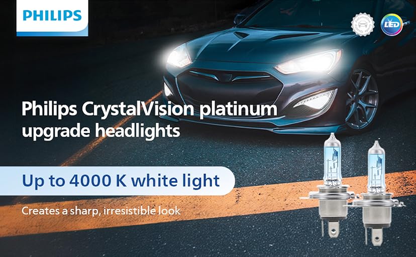 Philips CrystalVision Platinum 9005 Headlight Bulb — image 1