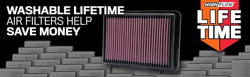 K&N 33-5083 High-Flow Washable Engine Air Filter — image 5