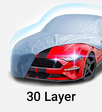 iCarCover 15-Layer Premium Car Cover (C10 Sedan & Coupe, Sky Gray) — image 7