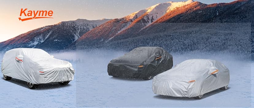 Kayme 6 Layers Car Cover, A2 3XL Sedan (186"-193") — image 1