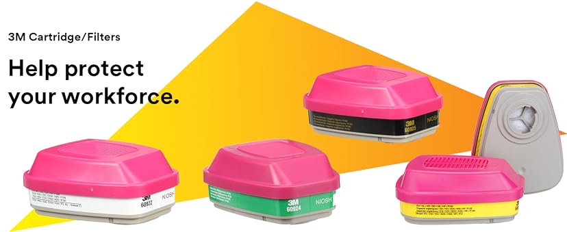 3M 60921 Organic Vapor / P100 Respirator Cartridge (1 Pair) — image 1