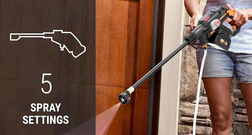 WORX Hydroshot Nitro WG633 Cordless Portable Pressure Washer — image 10
