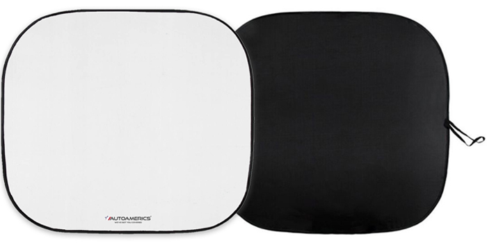 Autoamerics 2-Piece Windshield Sun Shade — image 3
