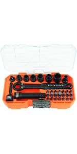 Klein Tools 69408G 8-Piece SAE Ratcheting Combination Wrench Set — image 12
