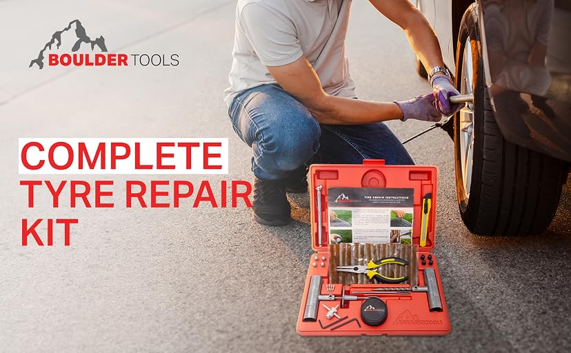 Boulder Tools Heavy Duty Tire Repair Kit — image 1