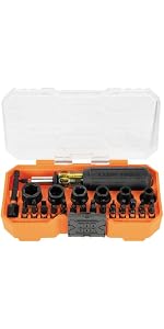 Klein Tools 69408G 8-Piece SAE Ratcheting Combination Wrench Set — image 10