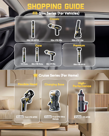 Fanttik Slim V10 APEX Cordless Car Vacuum — image 3