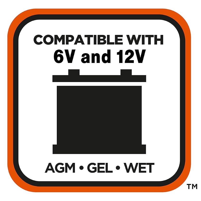 BLACK+DECKER BM3B Fully Automatic 6V/12V Battery Charger/Maintainer — image 3