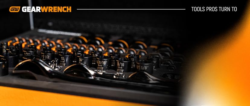 GEARWRENCH 163-Piece 1/4, 3/8 & 1/2 Drive 6-Point Master Socket Set — image 1