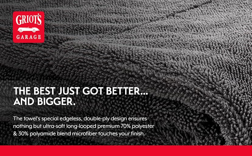 Griot's Garage Extra-Large PFM Edgeless Microfiber Drying Towel — image 4