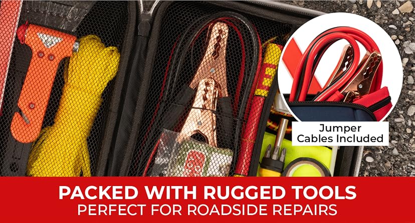 Thrive Car Emergency Kit & Roadside Emergency Car Kit · 104-Piece Set — image 12