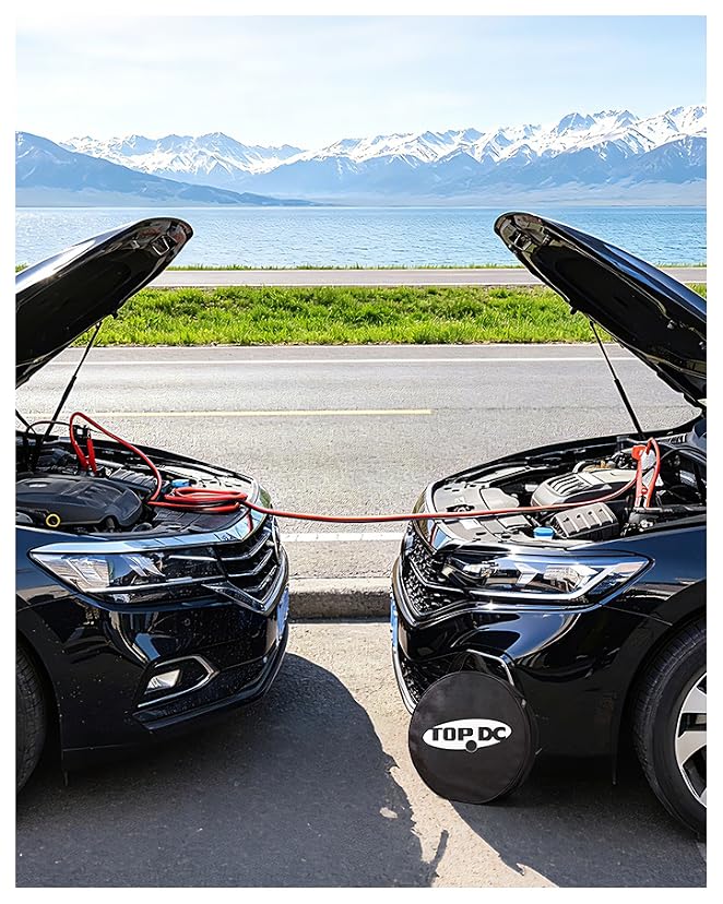 TOPDC 4 Gauge 20 Feet Jumper Cables — image 3