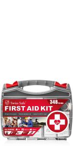 Swiss Safe 2-in-1 First Aid Kit (120 Piece + Bonus 32-Piece Mini Kit) — image 12