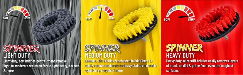 Chemical Guys Light Duty Spinner Multi-Surface Drill Brush (ACC506) — image 3