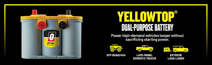 Optima Batteries YellowTop D34/78 Dual-Purpose AGM Battery — image 1