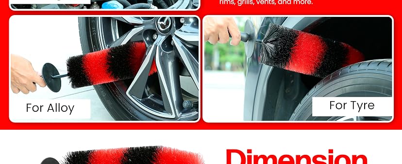 TAKAVU Master Wheel Tire Brush — image 12