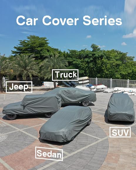 Leader Accessories Basic Guard Sedan Car Cover (C5 196"-205") — image 4