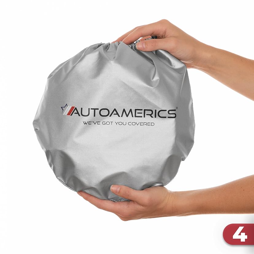 Autoamerics 2-Piece Windshield Sun Shade — image 7