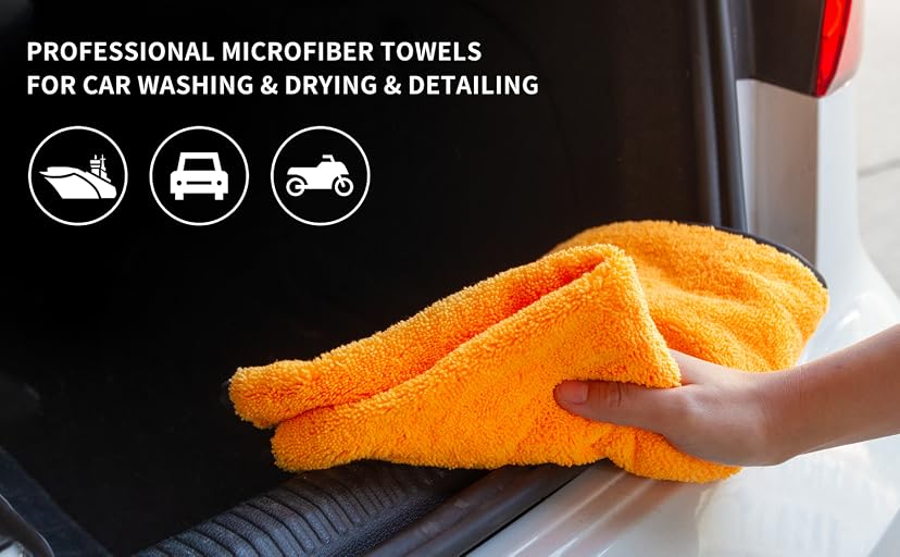 MR.SIGA Professional Premium Microfiber Towels for Cars — image 2