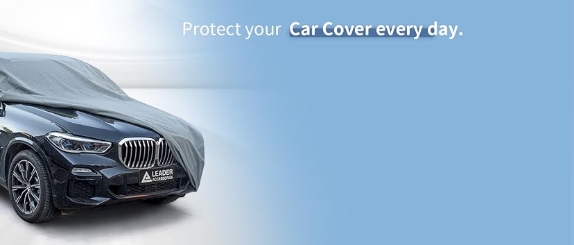 Leader Accessories Basic Guard Sedan Car Cover (C5 196"-205") — image 1