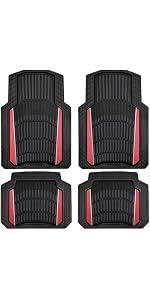 CAR PASS Universal Faux-Leather Car Seat Cover Sport Full Set — image 8