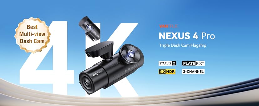 Vantrue N4 Pro 4K 3-Channel Dash Cam — image 6